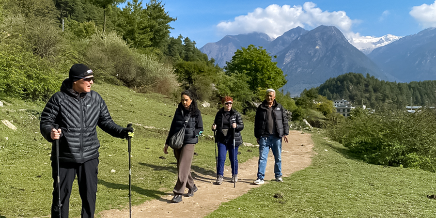 enjoyed the leisurely trek in the stunning Gyirong Valley