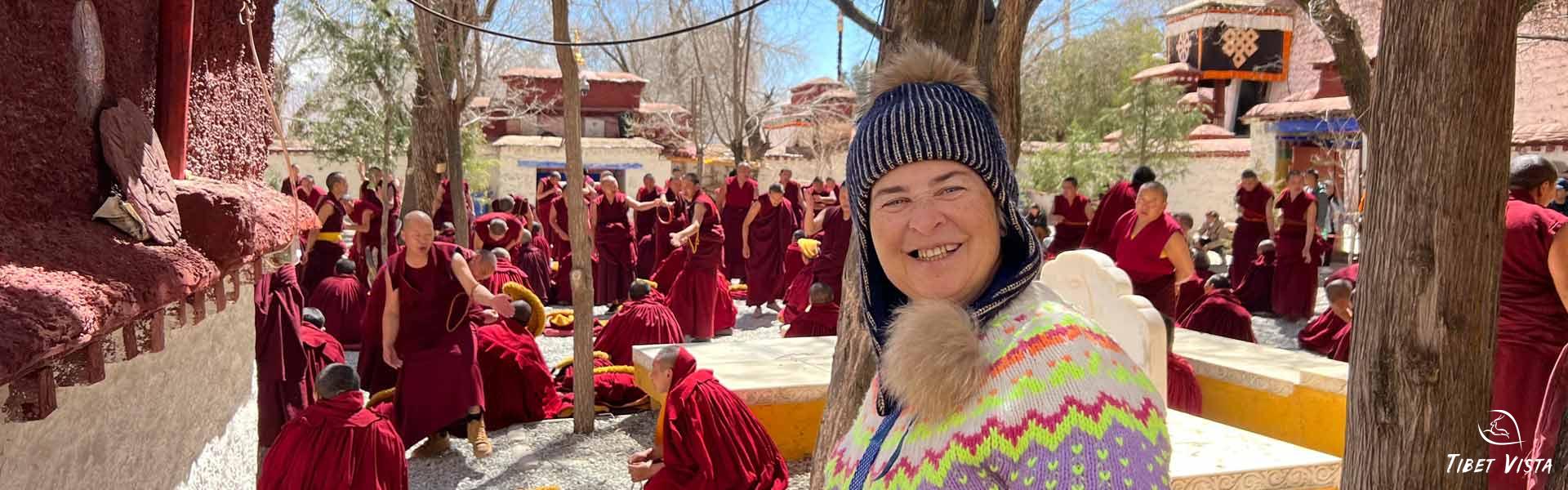 enjoy tibetan monke debate at sera monastery in dec