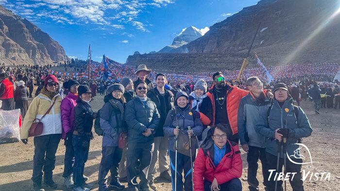 experienced saga gawa festival at the foot of holy mount lailash