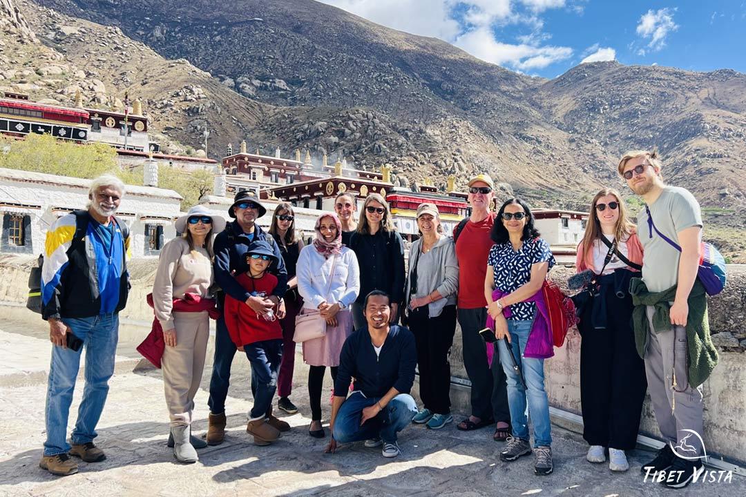 Explore huge Drepung Monastery in Lhasa