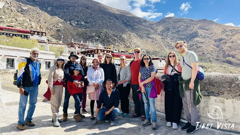 explore the huge drepung monastery in lhasa