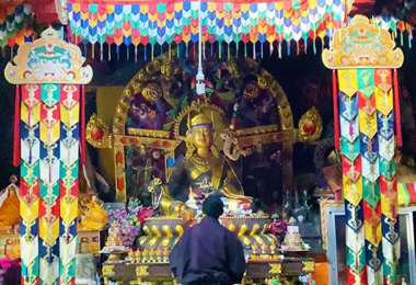 Explore Zutulpuk Monastery, founded by the renowned Tibetan master Milarepa.