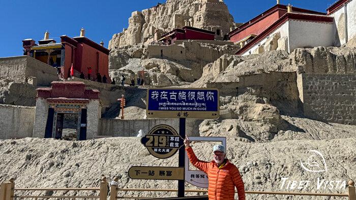 explored the caves of the lost Guge Kingdom