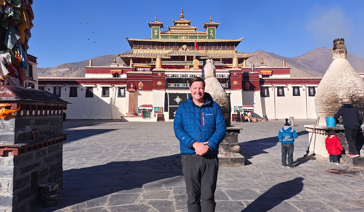 explore samye monastery in shannan tibet