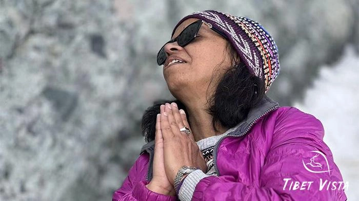Our guests pilgrimage in Mount Kailash