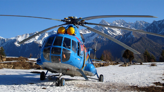 Take Helicopter to Mt.Kailash