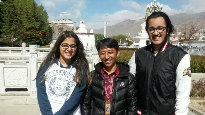 Pictures of Kunga Dondru with Our Guests