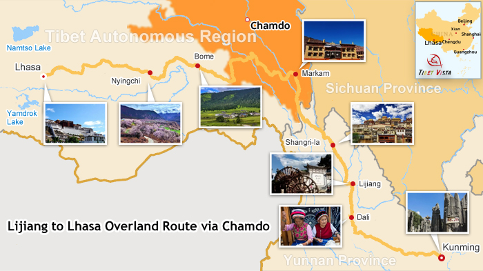 overland from Lijiang to Lhasa through Chamdo