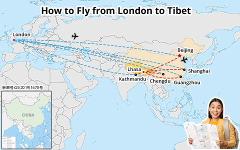 London to Tibet Flight: How to Fly from London to Lhasa in 2025