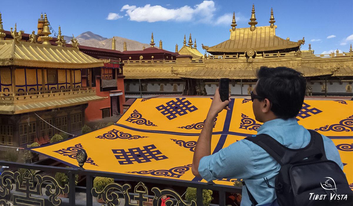 explored jokhang temple rooftop