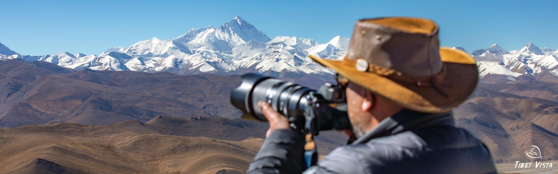 photograph mt everest at gawula pass in sep