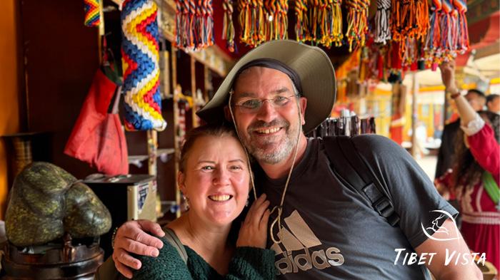 shop for souvenirs around the Potala Palace in Lhasa
