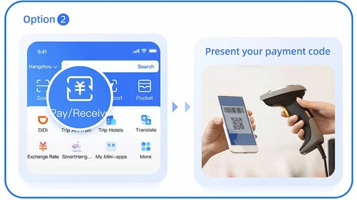 Alipay and Wechat Pay