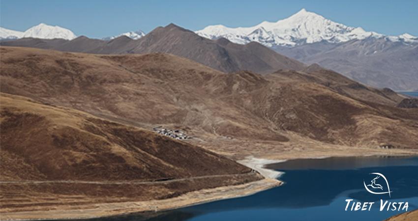 Travel past the holy Yamdrok Lake