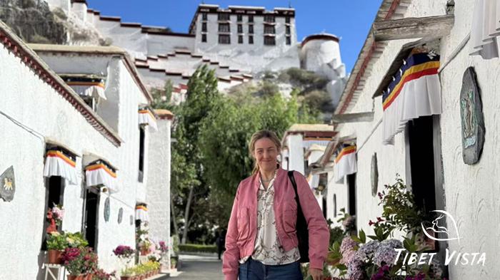 Visit the Potala Palace in the early morning to beat the crowds