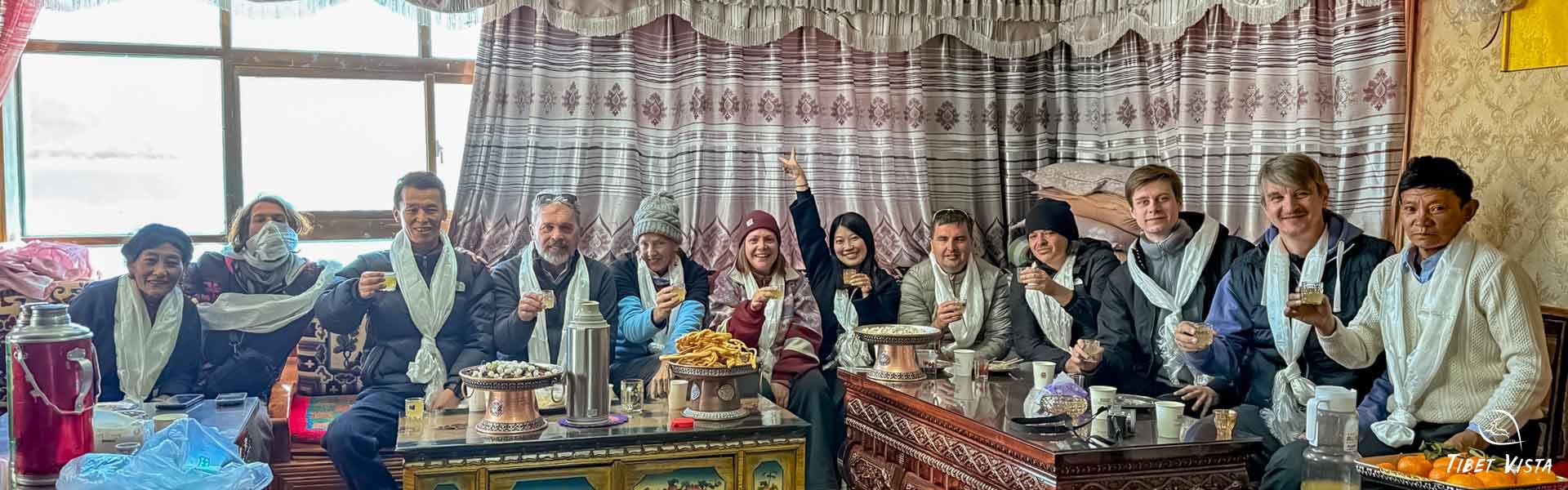 visit tibetan family in lhasa in nov