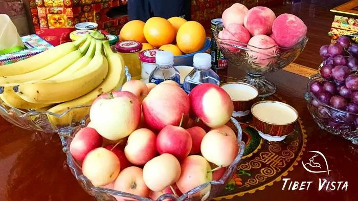 Fresh fruits of Tibet