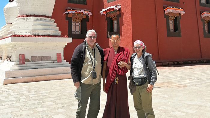 Tibet monastery stay