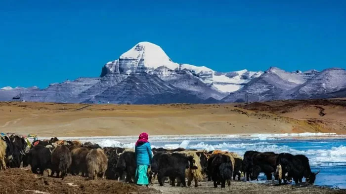 Tibetan Nomads at Mount Kailash