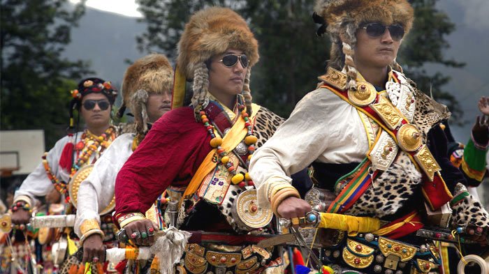 Tibetan clearance traditional dress