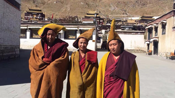 Tibetan monk costume