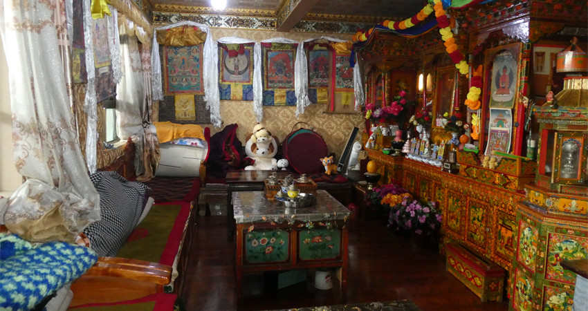 a cozy Tibetan family restaurant
