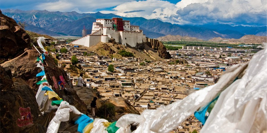 Lhasa city in tibet