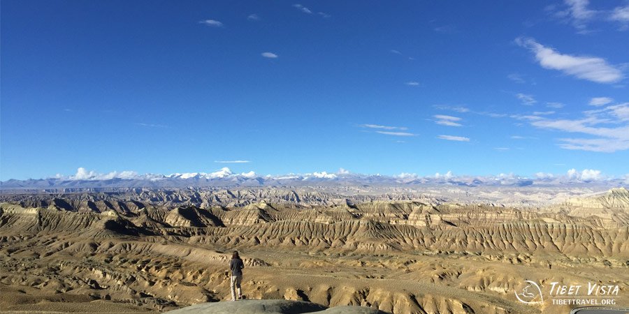 zanda clay forest in Tibet