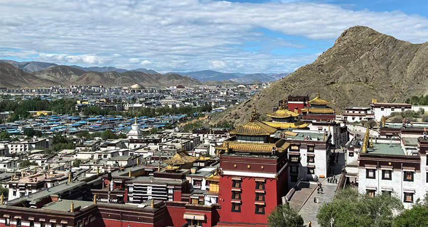 Tashilhunpo Monastery in Shigatse Tibet