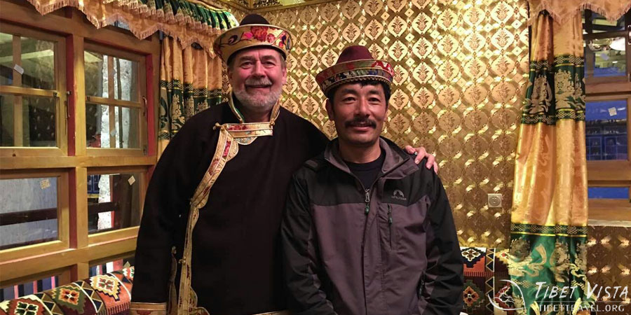 With Nyingchi locals