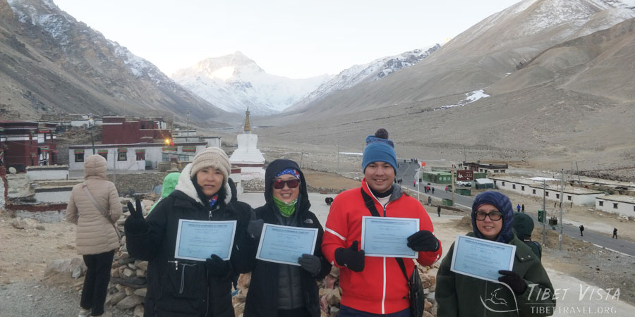Everest Certificate
