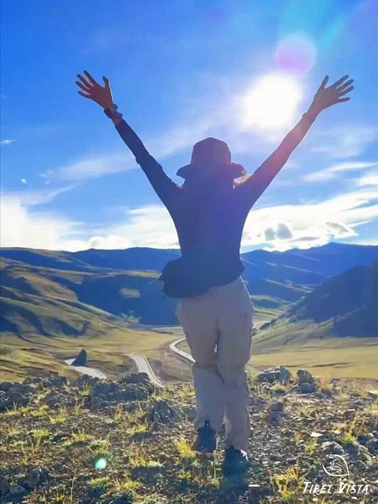 Enjoy nature on the Tibetan Plateau