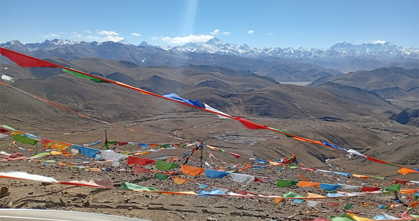 Gawula Pass Himalayan mountain view