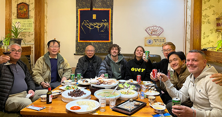 Tibet Group Tour Dinner