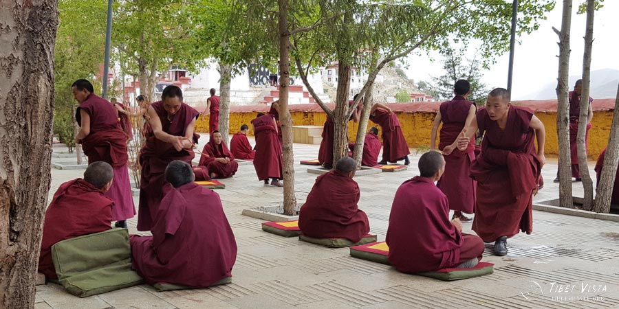 monks debating
