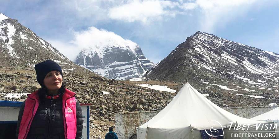  Photo with Mt. Kailash 