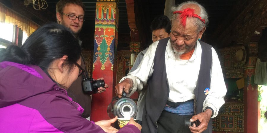 Local Family in Shigatse