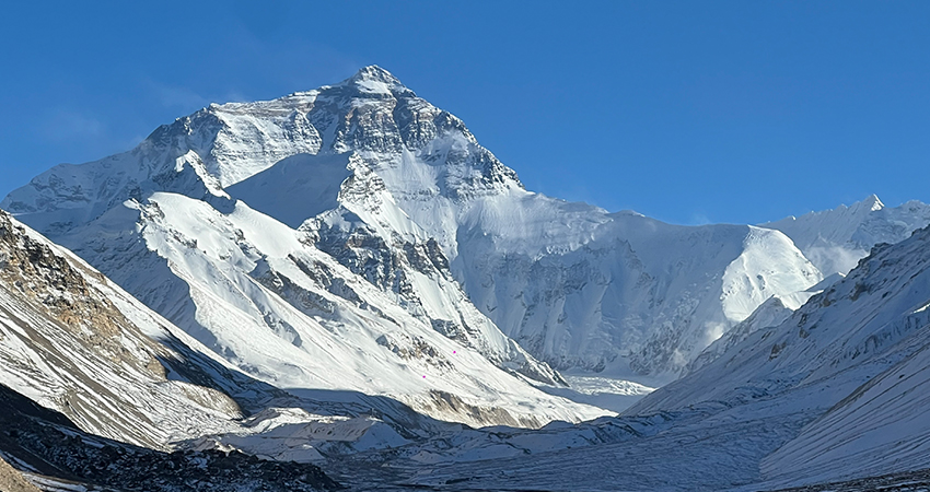 Close View of Mount Everest