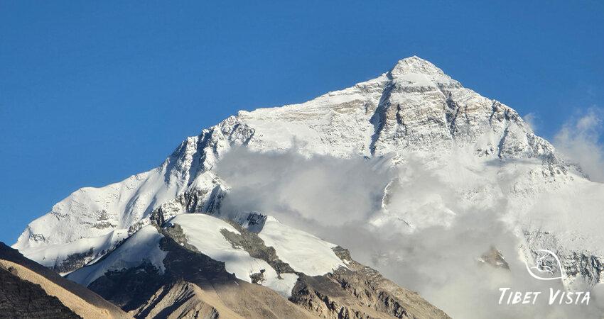 the north face of Mount Everest