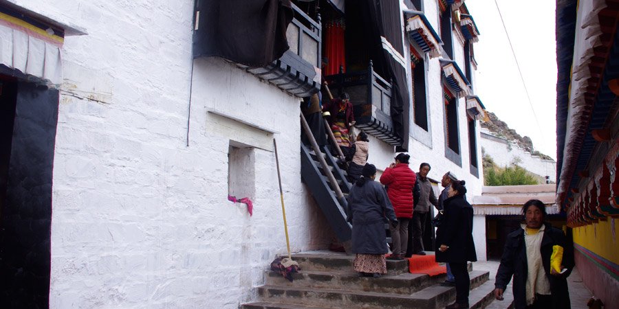 Inside of Tashihunpo Monastery