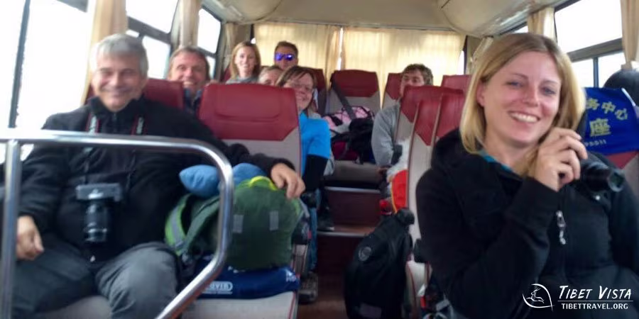 Heading towards Gyantse City 