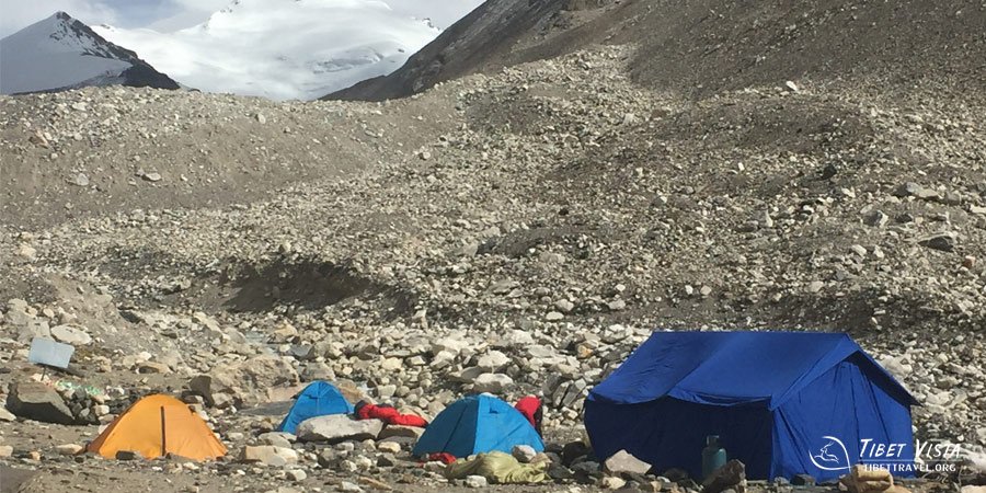 Camping at Everest Base Camp