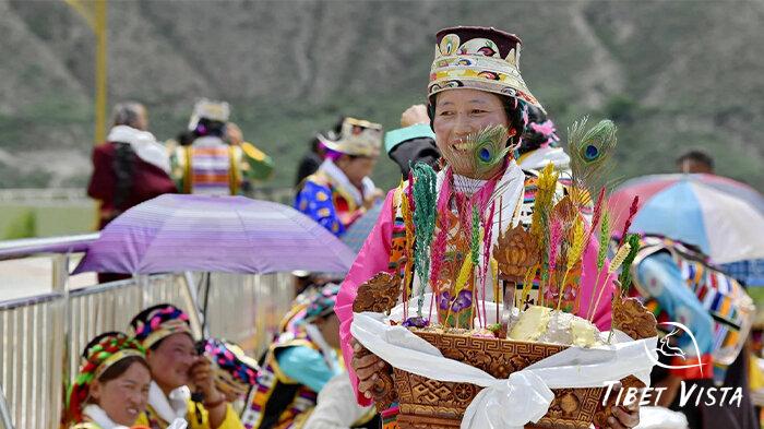 Ongkor Festival in Tibet.