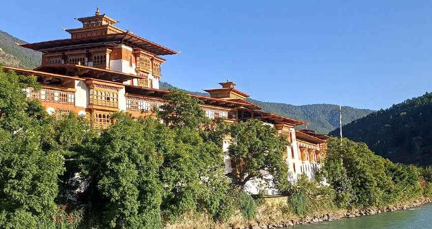 Punakha Dzong in Bhutan