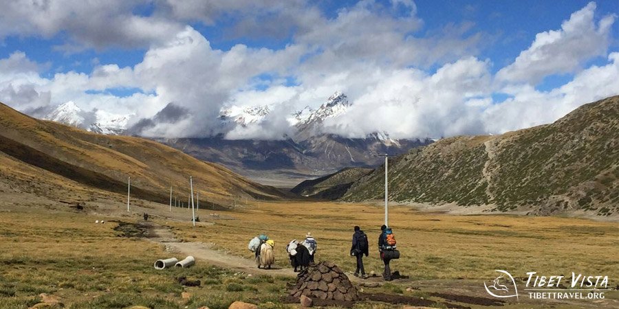 Headed towards Tajung village