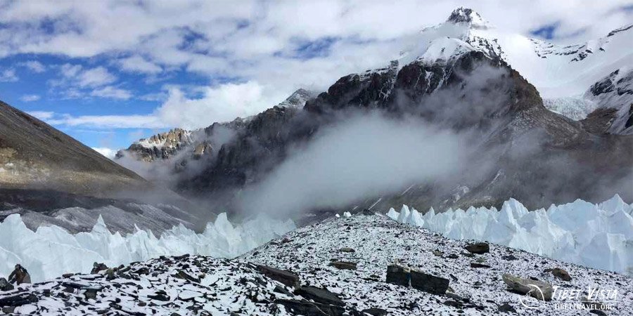 Magnificent Rongbuk Glaciers
