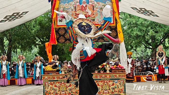 Tibetan opera performance.