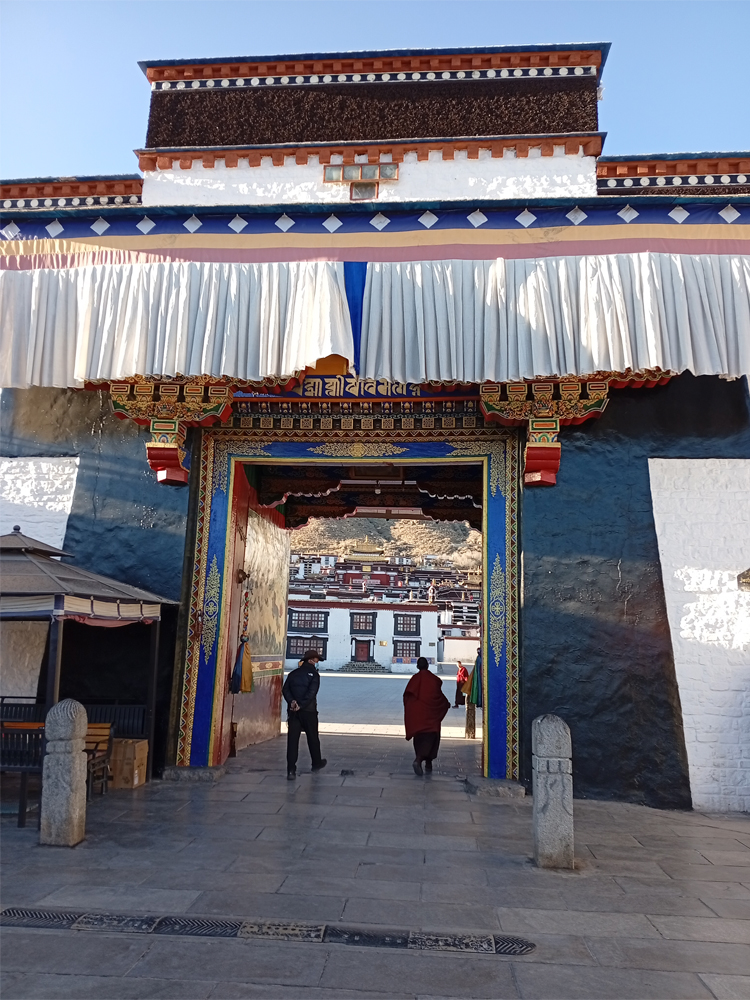 Entrance to Tashilhunpo Monastery Shigatse