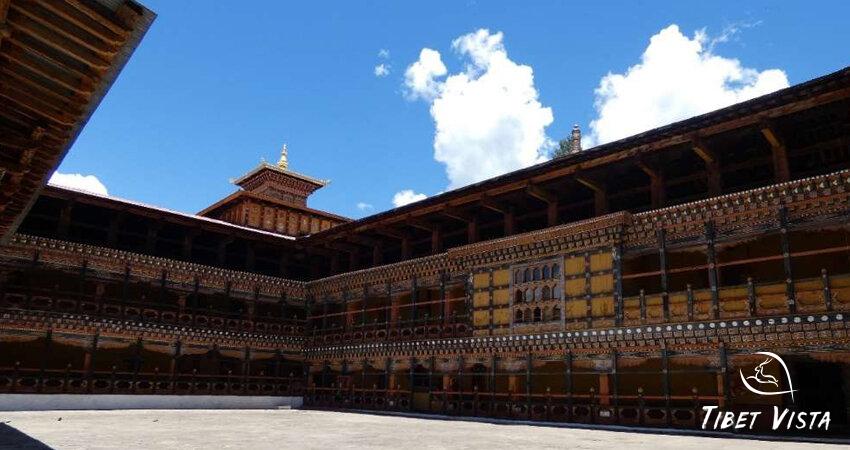 Tashichho Dzong in Thimphu