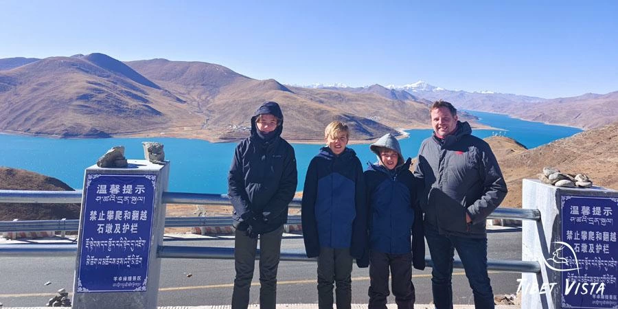 Tibet winter family with children tour